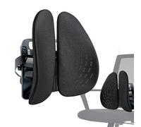 Moxeupon Cojín de Asiento para aliviar la presión | Cojín Ajustable para Silla de cinturón | Cojín de glúteo para Sentarse Mucho Tiempo en el Coche, cojín Antideslizante para coxis, cojín de Espuma