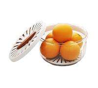 Moxeupon De Frutas Y Verduras - 2 En 1 Con Colador Y Mango Plegable,Bol para Lavar Frutas con Colador,Para Cocina, Fregadero, Despensa, Picnic, Camping Y Ensaladas