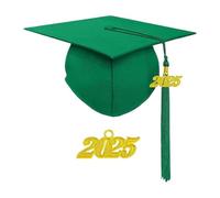 Moxeupon Gorras de graduación 2025, gorras de, cascos de soltero ajustables transpirables con placa anual, accesorios de ropa, accesorios para fotos, recuerdos de graduación para fotografiar