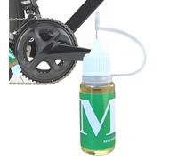 Moxeupon Lubricante para cadenas de bicicleta, aceite para cadena de bicicleta, sin olor, 10 ml, portátil, resistente a la intemperie, protege contra el desgaste