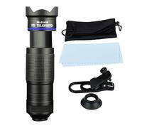 Moxeupon Monocular para Observación De Aves,Monoculares HD con Visión Ampliada | Lente Zoom 4K Super Potente para Pesca Senderismo Camping Y Actividades Familiares
