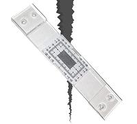 Moxeupon Protector de grietas en las esquinas, herramienta precisa de registro de grietas, herramienta de medición de grietas para grietas estándar y esquinas