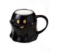 Moxeupon Taza De Halloween,Tazas de Fantasmas Divertidos Cerámica 15 Onzas | Tazas De Té Para Cocina Rutina Diaria Noche De Juegos Universitarios Reuniones De Club De Lectura Fiesta Hogar Habitación