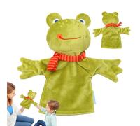 Moxeupon Títeres de Mano para Marionetas de Mano de Mono para Adultos | Títeres de Mano de Felpa, Rana, Pato, Mono, Animal de Peluche Lindo y Dulce