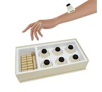 Moxibustion Box, CEIEVER Moxibustion Tool mit 60 Stück Moxibustion Stick Moxa-Rollen Moxa-Sticks Temperatur nach Bedarf verstellbar Moxa Akupunktur Therapie Moxibustion Heilbox (Weiß)