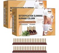 Moxibustión recolección de energía y desintoxicación adelgazar columna ardiente, palos moxibustión, palos moxa para moxibustión (40 piezas)