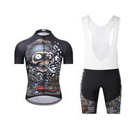 Moxilyn Camisetas de Ciclismo para Hombre, Camiseta Corta, Top de Ciclismo,Jerseys de Ciclismo, Ropa de Ciclismo, Mountain Bike/MTB Shirt, Transpirable y Que Absorbe El Sudor, Secado Rápido