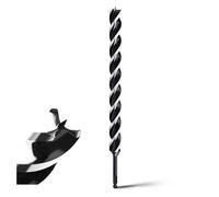 MOXPIFY Broca barrena para madera de 20x460mm para madera blanda, madera dura con punta de centrado y vástago E 9,5