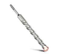 MOXPIFY Broca SDS Plus de doble hélice, taladro percutor para hormigón, piedra natural, 28 x 280 mm