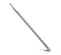 MOXPIFY Broca SDS Plus de doble hélice, taladro percutor para hormigón, piedra, piedra natural, 20 x 500 mm