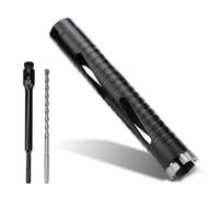 MOXPIFY Juego de brocas de núcleo de diamante de 32 mm x 170 mm de largo con vástago SDS Plus de 240 mm. Para ser utilizado en hormigón, mampostería, ladrillo, piedra, granito.