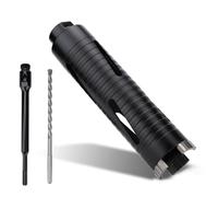 MOXPIFY Juego de brocas de núcleo de diamante de 48 mm x 170 mm de largo con vástago SDS Plus de 240 mm. Para ser utilizado en hormigón, mampostería, ladrillo, piedra, granito.