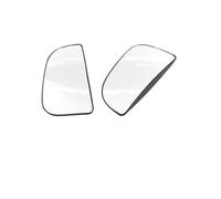 MOXSQFT Cristal Espejo Reemplazar Compatible con Dodge para Ram 1500 2500 3500 4500 5500 2010-2020 Espejo Retrovisor Cristal Lente Marcha Atrás Ayuda De Popa Espejo para Gran Angular