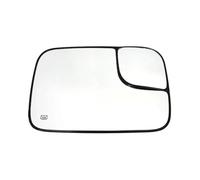 MOXSQFT Cristal Espejo Reemplazar Compatible con Dodge para Ram 2500 Power Wagon 2006-2008 SXT 2008 Espejo Retrovisor Lateral con Calefacción Accesorio para Automóvil 5161011AA 5191035AA