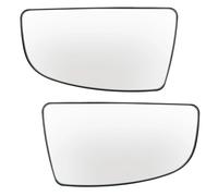MOXSQFT Cristal Espejo Reemplazar Compatible con Ford para Transit MK8 para Tourneo 2014-2022 Espejo Retrovisor Convexo Izquierdo Y Derecho Inferior Sin Calefacción BK3Z17K707B BK3Z17K707A