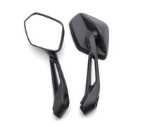 MOXSQFT Espejo Trasero para Motocicleta 10mm Cristal Blanco Accesorios para Espejo Retrovisor Universal Accesorios para Espejo Retrovisor De Motocicleta Espejo Retrovisor Motocicleta