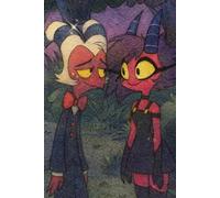 MOXXIE MILLIE 120 PAGES NOTEBOOK IN THE STYLE OF HAZBIN HOTEL HELLUVA BOSS: FAN BOOK HAZBIN HOTEL HELLUVA BOSS college ruled fan notebook notepad book notes block