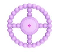 MOXYOY Dentición Bebé Juguetes Vibrador, Silicona Juguete Dentición Calma las encías para Bebé, Anillo Dentición Bebe Alivio para Autismo, TDAH, Ansiedad