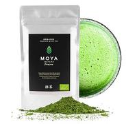 Moya Matcha Té Verde Ceremonial Premium Orgánico Japonés En Polvo | 100g Prima Ceremonial Grado (I) | Cultivado y Cosechado en Uji, Japón | Más alto Calidad Matcha Disponible