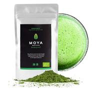 Moya Matcha Té Verde Ceremonial Traditional Orgánico Japonés En Polvo | 100g Tradicional (II) Grado | Cultivado y Cosechado en Uji, Japón | Perfecto para Beber con Agua, Lattes, Batidos y Limonadas