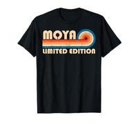 MOYA Surname Retro Vintage 80s 90s Birthday Reunion Camiseta