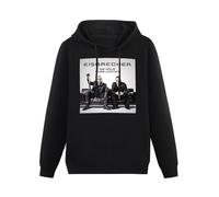 MOYANSHUHUA Eisbrecher Die Hlle Muss Warten Printing Graphic Mens Sweatshirts Unisex Black Hooded XXL