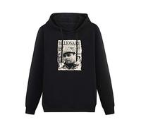 MOYANSHUHUA El Chapo Joaquin Joaquin Guzman Loera Popular Printing Graphic Mens Sweatshirts Unisex Black Hooded L