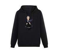MOYANSHUHUA Ellen The Ellen Degeneres Show Photos Printing Graphic Mens Sweatshirts Unisex Black Hooded 3XL
