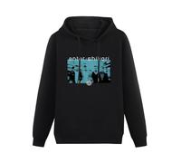 MOYANSHUHUA Enter Shikari Printing Graphic Mens Sweatshirts Unisex Black Hooded M