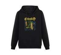 MOYANSHUHUA Entombed Left Hand Path Printing Graphic Mens Sweatshirts Unisex Black Hooded XL