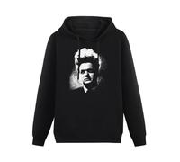 MOYANSHUHUA Eraserhead Horror Movie Film David Lynch 70S Retro Printing Graphic Mens Sweatshirts Unisex Black Hooded M