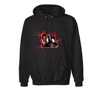 MOYANSHUHUA Escape The Fate Printing Graphic Mens Sweatshirts Unisex Black Hooded S