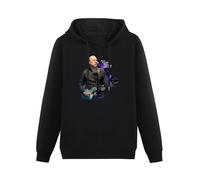 MOYANSHUHUA Mark Knopfler Photo Tour 2019 Printing Graphic Mens Sweatshirts Unisex Black Hooded M