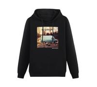 MOYANSHUHUA Mark Knopfler Privateering Van Tour Printing Graphic Mens Sweatshirts Unisex Black Hooded XL