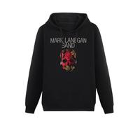 MOYANSHUHUA Mark Lanegan Band Blues Funeral Printing Graphic Mens Sweatshirts Unisex Black Hooded 3XL