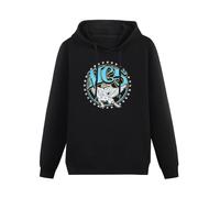 MOYANSHUHUA Mc5 White Panther Printing Graphic Mens Sweatshirts Unisex Black Hooded 3XL
