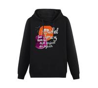 MOYANSHUHUA Michel Jonasz Les Hommes Sont Toujours Des Enfants Hits Printing Graphic Mens Sweatshirts Unisex Black Hooded S
