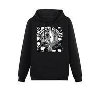 MOYANSHUHUA Millions of Dead Cops Global Threat Printing Graphic Mens Sweatshirts Unisex Black Hooded S