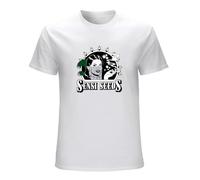 MOYANSHUHUA Sensi Seeds Weed Ganja Marijuana Unisex T-Shirt Mens White Men Tees L