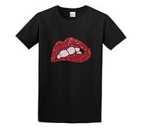 MOYANSHUHUA Sequin Mouse Unisex T-Shirt Mens Black Men Tees S