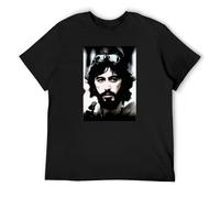 MOYANSHUHUA Serpico Al Pacino 70S Cop Cult Movie Fan Unisex T-Shirt Mens Black Men Tees M