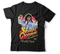 MOYANSHUHUA Sexual Chocolate Randy Watson Coming To America Eddie Murphy Unisex T-Shirt Mens Black Men Tees 3XL