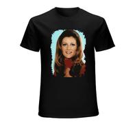 MOYANSHUHUA Sheila French Singer Chanteuse Francaise Unisex T-Shirt Mens Black Men Tees XXL