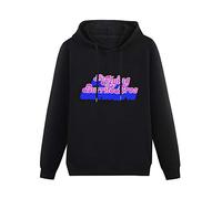 MOYANSHUHUA The Flying Burrito Brothers Band Motorcycle Logo Printing Graphic Mens Sweatshirts Unisex Black Hooded M
