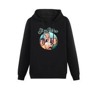 MOYANSHUHUA The Golden Girls Stay Golden Fans Gifts Printing Graphic Mens Sweatshirts Unisex Black Hooded XL
