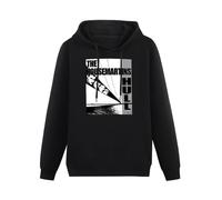 MOYANSHUHUA The Housemartins Printing Graphic Mens Sweatshirts Unisex Black Hooded XXL
