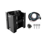 Moyeetings Marine Engine Lift Placa Hidráulica para Motor Fuera Borda Soporte Ajustable Bracket Reforzado Estructura Atornillada, Style to 4