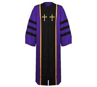 MOYGOR Disfraz de sacerdote para hombre, medieval, cristiano, monje, cosplay, vestido, Halloween, carnaval, XL