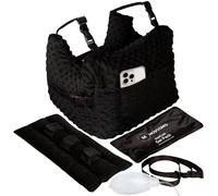 MOYOAMA Almohada posmastectomía - Almohada postoperatoria para Coche, reducción y Aumento de Senos, Almohada de Pecho después de cirugía cardíaca, imprescindible para recuperación de mastectomía,