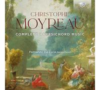 Christophe Moyreau – Música completa para clavecín – CD – Caja